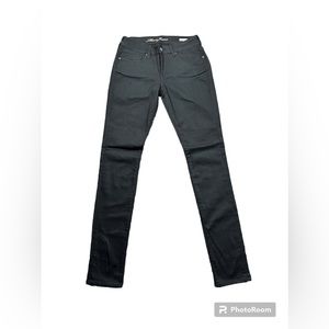 Mavi black pants jeans Alexa mid rise skinny 27